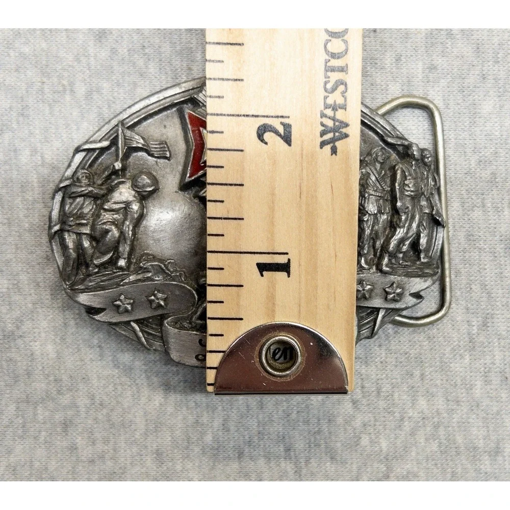 1987 Siskiyou Veterans of Foreign Wars of the‎ US Life Member Belt Buckle #871